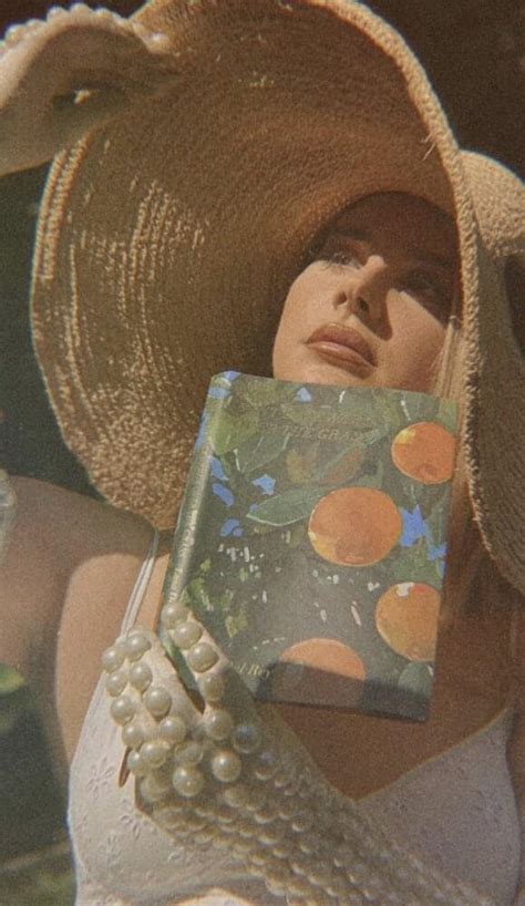 Lana Del Rey Violet Bent Backwards Over The Grass Poetry Book