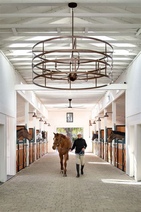 Make An Entrace Tour This Dreaming California Horse Barn On Stable