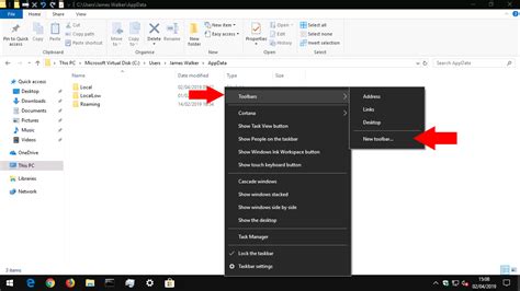 How To Create A Toolbar On Your Windows 10 Taskbar