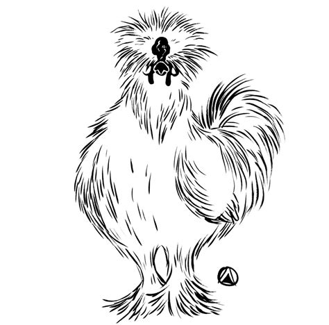 Drawing By Too Much Kale Salad Chicken Drawing Chicken Painting