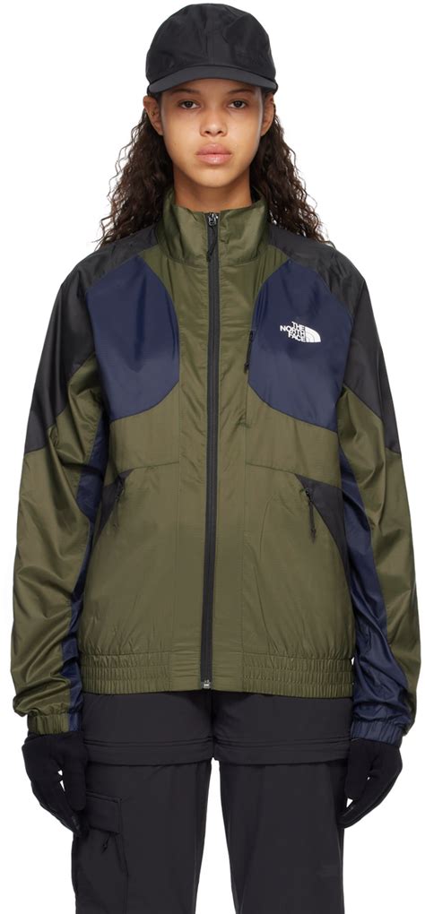 The North Face Green And Navy Tnf X Jacket Ssense