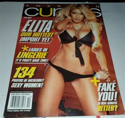 American Curves Magazine 37 Elita Lofblad Rare Oop Sexy Cover Bikini Models 🔥 35 00 Picclick