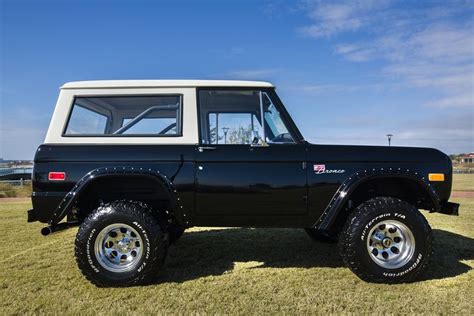 Side View For The 76 Classic Ford Bronco Restoration