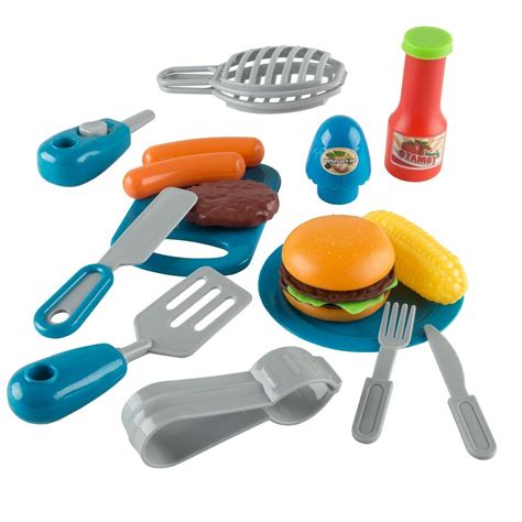 Grilling is an excellent way of getting the most out of your food and making your meat as tender and delicious as possible. Pretend Play BBQ Grill Kids Dinner Playset