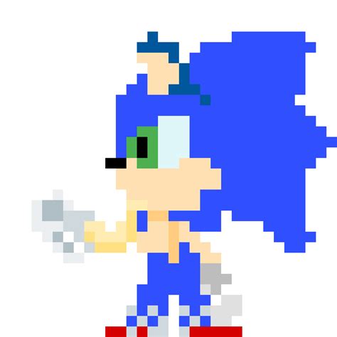 Pixilart Sonic Movie Sprite By Sonic Gamer