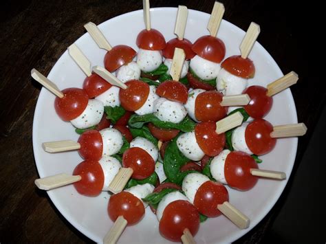 Thuiskoken Mozzarella met cocktail tomaatjes