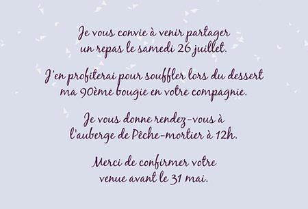 Anniversaire 90 Ans Texte Gratuit