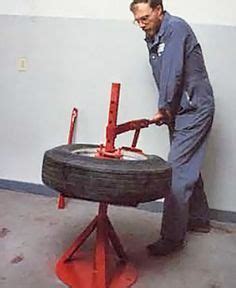 Mount and change tires on the go with this portable tire changer. A Do-It-Yourself Manual Tire Changer - DIY in 2020 | Old ...