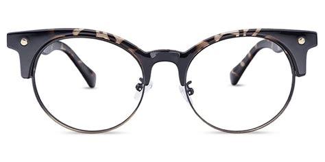 Unisex Full Frame Mixed Material Eyeglasses S1346 Online Eyeglasses Eyeglasses