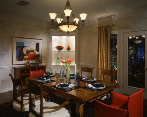 Modern traditional dining rooms feature classic details and contemporary style. Westlake Mid-Century Modern Dining Room - Traditional ...