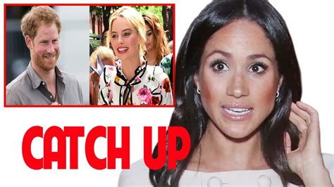 secret la catch up meghan seething with jealousy after spotting harry flirting with margot
