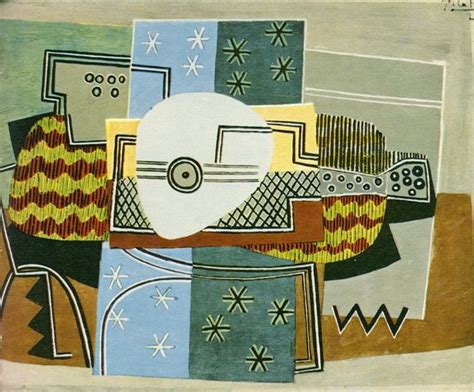 Like certain paintings of the same year, this still life takes its. Still life with the mandolin, 1924 - Pablo Picasso ...