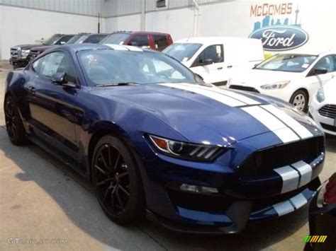 2016 Deep Impact Blue Metallic Ford Mustang Shelby Gt350 112862994