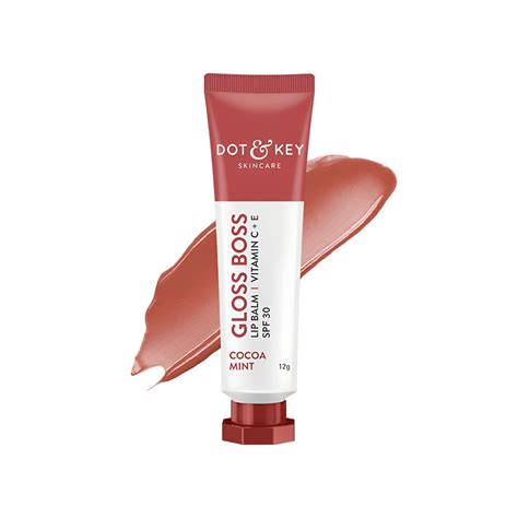 Dot And Key Gloss Boss Tinted Lip Balm Cocoa Mint Price Buy Online At ₹200 In India