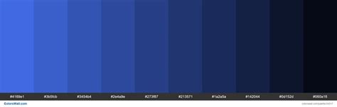 Shades Of Royal Blue 4169e1 Hex Color Royal Blue Color Code Hex