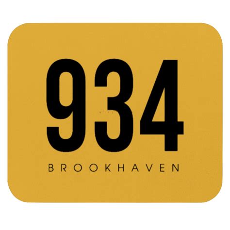 Brookhaven Ny 934 Area Code Mouse Pads Sold By Philomeedna Sku