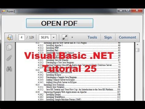 Free online pdf to word converter. Visual Basic .NET Tutorial 25 - How to open and show a PDF ...