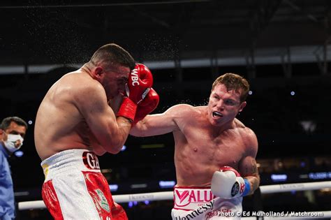 Saul 'canelo' alvarez (left) and billy joe saunders. Saunders Unhappy With Hearn Planning Canelo Vs. Plant ...
