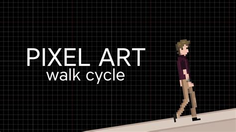 Pixel Art Walk Cycle Reference Youtube