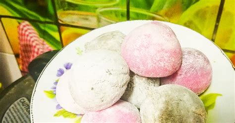 Nak resepi cakoi boleh klik kat sini tau. Resepi Kuih Mochi Inti Kacang - Contoh L