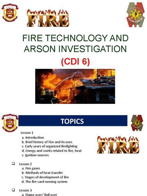 Fire Technology And Arson Investigation Pdf Combustion Fires