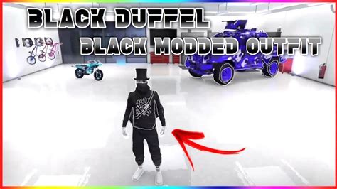 Gta 5 Online Create A Dope Black Modded Outfit Using