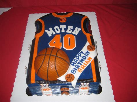 Ny Knicks Cake Basketball Birthday Cake Basketball Cake Birthday