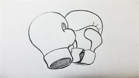 In one of our previous lessons, the team of our artists was already drawing a punching bag. How to draw a boxing glove - YouTube