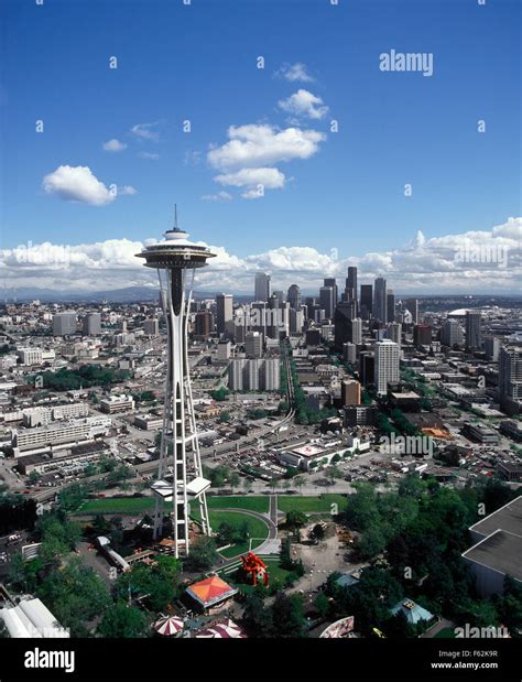 Seattle Space Needle Observation Deck Hi Res Stock Photography And