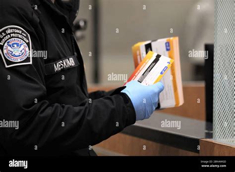 Us Customs And Border Protection Cbp Officers Screen And Welcome