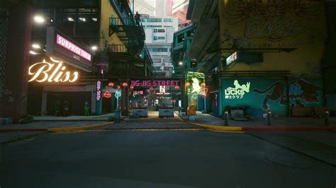 Night City Jig Jig Street Japantown Cyberpunk 2077 Ambience Asmr 3