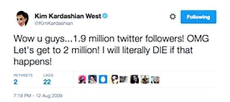 Comparing Kim Kardashians 2009 Tweets To Today See How Much Has