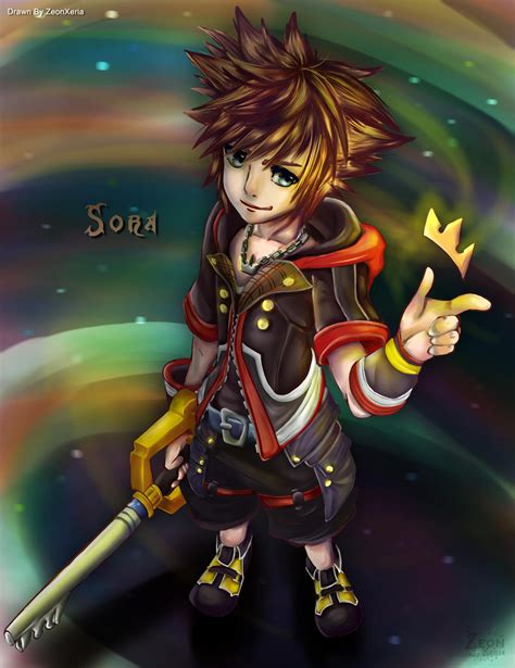 Sora Kingdom Hearts Iii By Zeonxeria On Deviantart