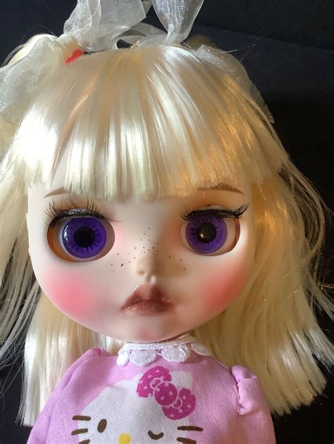 Custom Blythe Doll Phoebe By Bravura Dolly Etsy