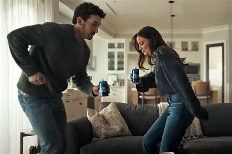 Miles Teller And Wife Dance In Super Bowl Commercial For Bud Light
