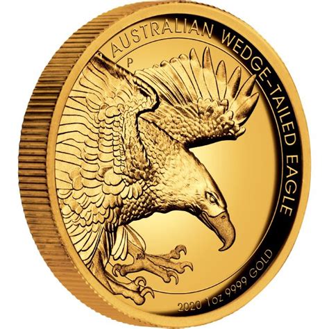 Coins Australia 2020 Australian Wedge Tailed Eagle 1oz Gold High