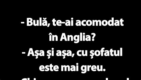 BANC Bulă te ai acomodat în Anglia Cum e cu volanul pe dreapta