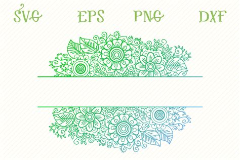 Zentangle Spring SVG cut file By Tatiana Cociorva Designs
