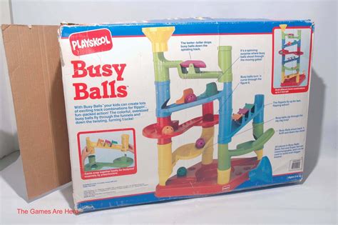 Busy Balls Super Set Toy From Playskool 1991 Read Etsy