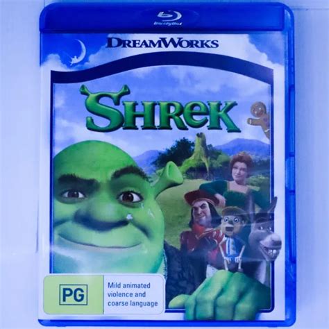 Shrek Blu Ray 2001 Mike Myers Eddie Murphy Cameron Diaz