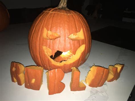 I Made A Sinister Series Pumpkin For Halloween Rroblox