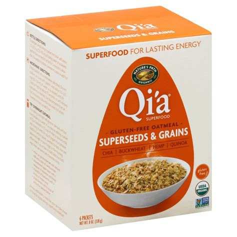 Natures Path Organic Qia Oatmeal Superseeds And Grains Oatmeal Shop