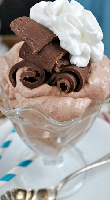 I ended up making another batch with chocolate whipped cream (add dutch process cocoa powder to the whipping cream before mixing it into mousse base). Simple Pudding Mousse + Variations - Something Swanky ...