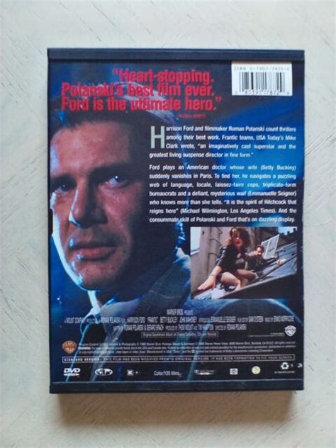 Frantic DVD 1988 Harrison Ford EBay