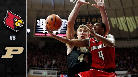 View the latest in purdue boilermakers, ncaa basketball news here. Louisville vs. Purdue Basketball Highlights (2017-18 ...