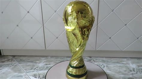 Fifa World Cup Trophy Replica Youtube