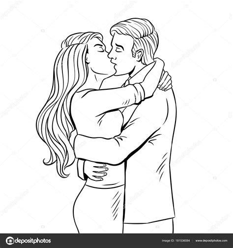 Imagenes De Parejas Besandose Dibujos Imagenes Dos Personas Besandose Para Dibujar Dibujo De