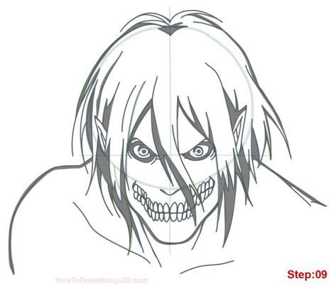 Reference Drawing Reference Eren Yeager Titan Form - Jantonio Ferreira