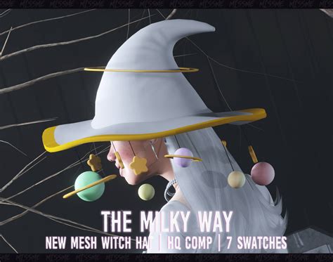Sims 4 Milky Way Witch Hat Best Sims Mods