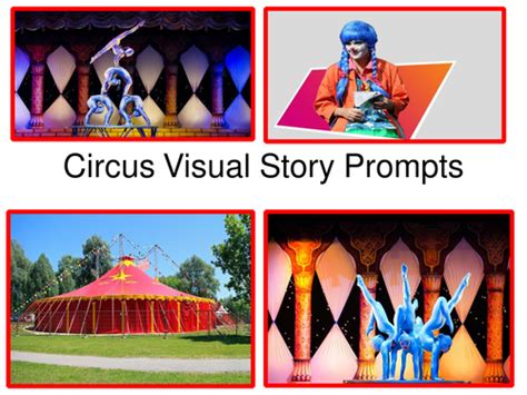 Circus Visual Story Prompts Teaching Resources